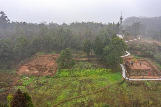 新华全媒+｜重庆钓鱼城遗址新发现南宋末年规模宏大建筑群