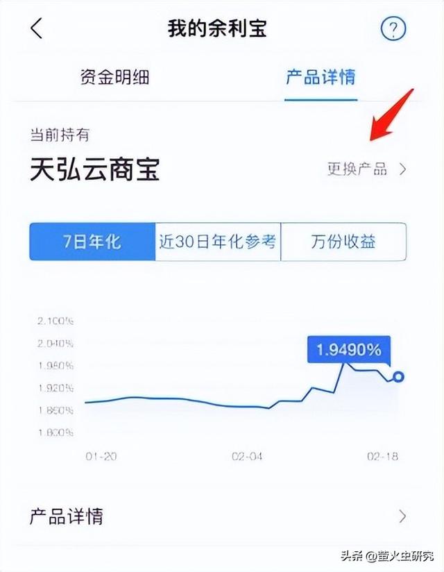 余利宝也能更换基金了，最新年化收益近3%！