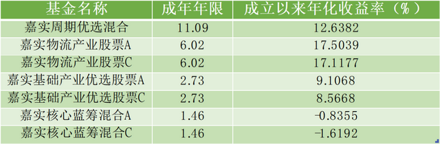 嘉实基金权益经理排行：肖觅收益最高，总监洪流新人田光远垫底