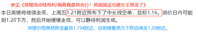 叶一良：货币的三种职能与烟酒行的兴旺，11月29日黄金英镑策略