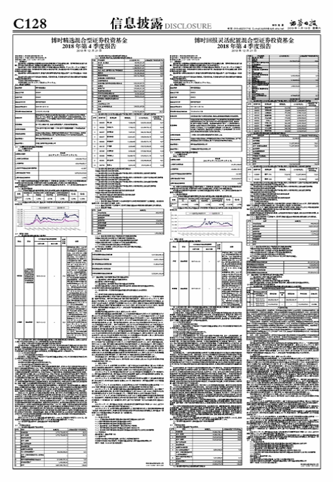 博时精选混合型证券投资基金 2018年第4季度报告