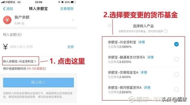 余额宝＆微信零钱通——货币基金对比