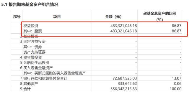 刚刚，首批权益基金四季报来了！