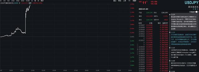 日本货币宽松和长期利率上限不变 汇率突破131关口