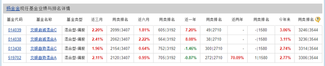 万万没想到！定投一年，葛兰跑赢杨金金！