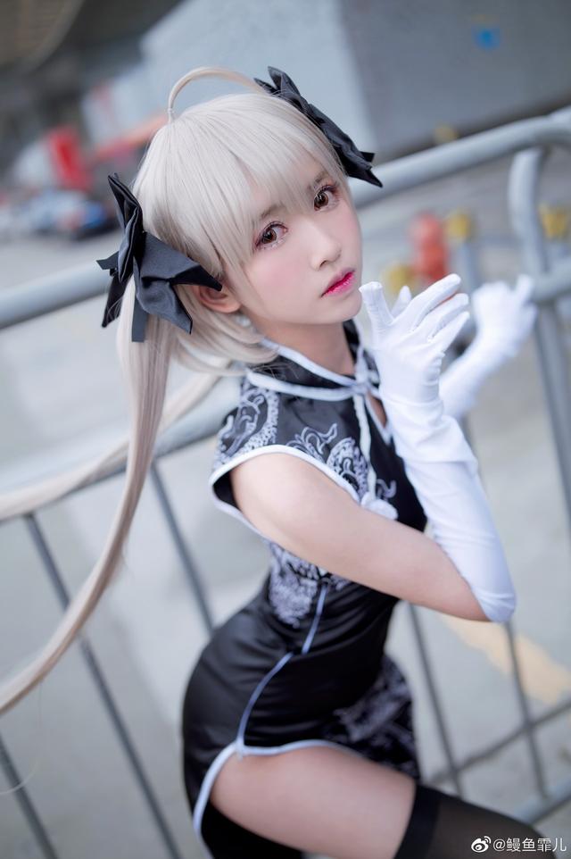 「 Cosplay 」 黑丝旗袍