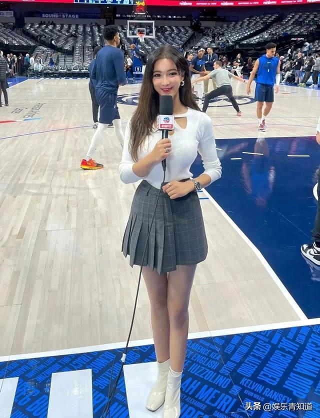 “NBA最美女主播”周玲安！这颜值、这身材，你有没有被惊艳到