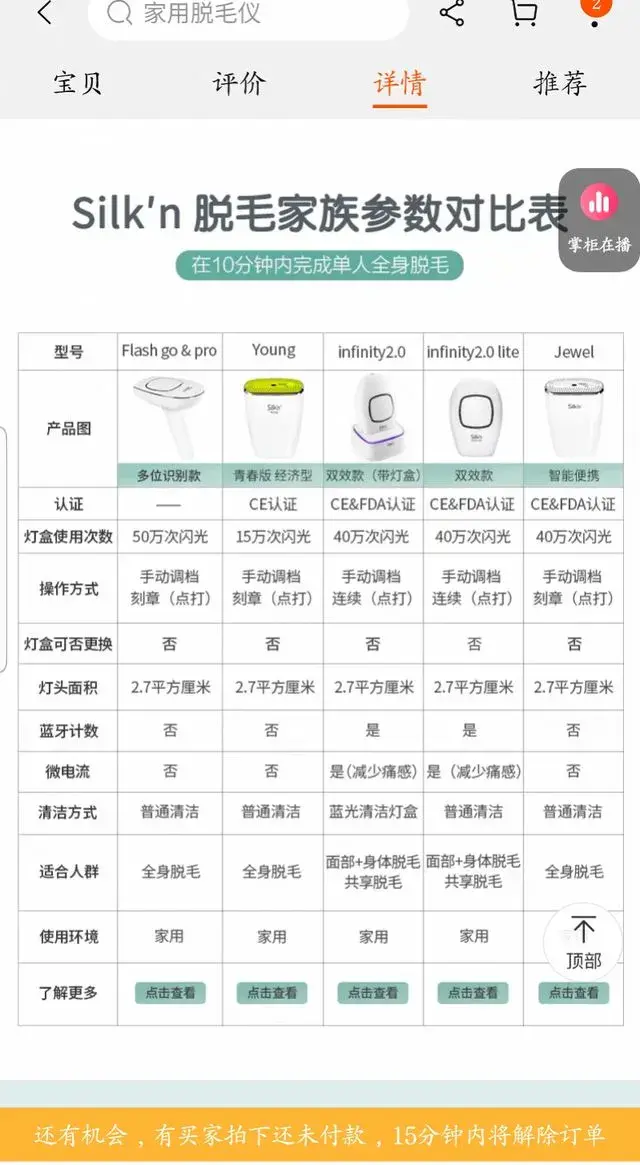 李佳琦直播又翻车7000件脱毛仪销售一空，买家拿到货后怒了