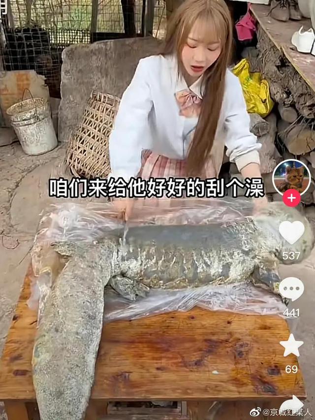 嗲嗲女网红为了流量 丧尸般吃播非常规食物 网友：疯癫残忍还没下限