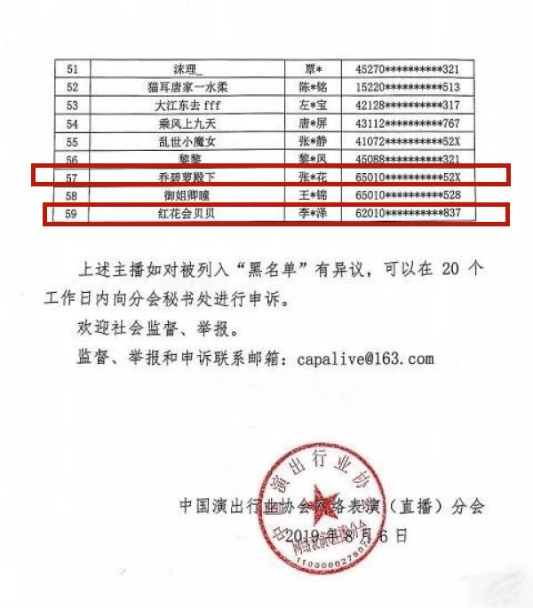 乔碧萝错在哪了和直播剁手的贝贝一起上黑名单，被禁播5年