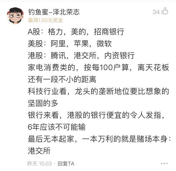 一份值得持有6年的股票清单