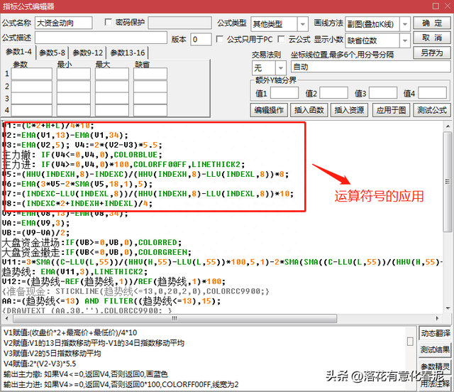 股票公式自学干货（二）认识标点符号和运算符号