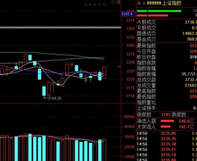 今天A股大涨40点，大涨的原因是什么大牛回来了明天怎么走