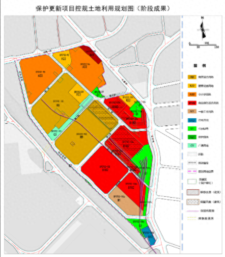 六个地块合并成一个地块！市北中车四方厂区保护更新项目部分地块控规调整