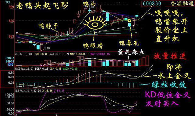 “老鸭头”战法：一旦真正的老鸭头形态形成，个股的上涨往往具有很大的潜力