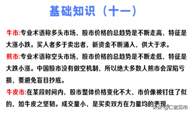 新手小白最快入门法：炒股必须掌握的基本知识，学好这一篇就够了