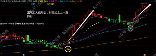 【指标】炒股只看“财富线”，只抓黑马不简单