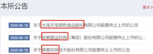 罕见一天3只A股退市 最惨400亿大牛股暴跌99%！650亿灰飞烟灭