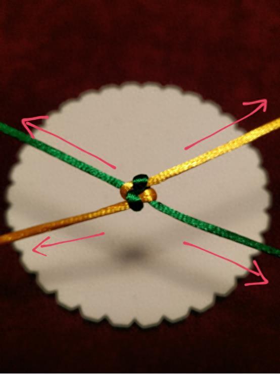 手工编绳，中国结之方形玉米结的编法，学会了做挂件好看！附教程