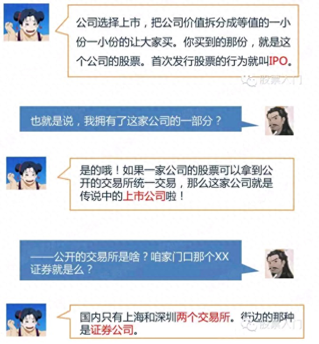 一个小故事 告诉你什么是股票