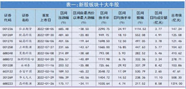 2022牛股牛基大盘点