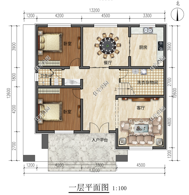 10套二层农村精选别墅，抓紧时间先收藏，过完年就能动工盖房