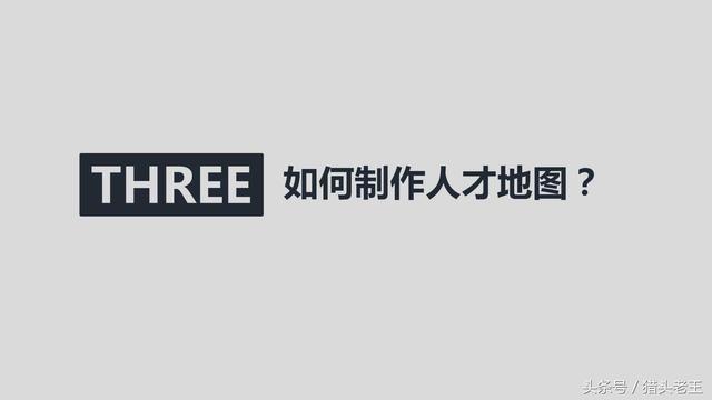 什么是人才地图这是我见过的最好解释