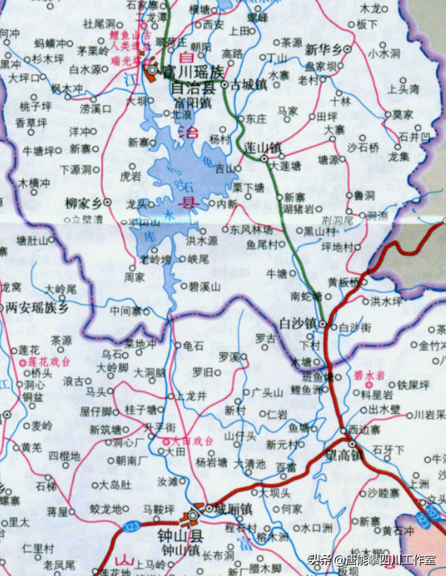 广西贺州富川、钟山、昭平36乡镇人口、土地、工业基本统计