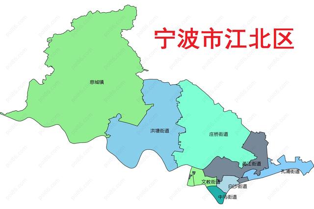 浙江省宁波市下辖区(县、市)概况