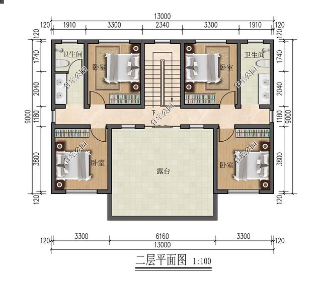 10套二层农村精选别墅，抓紧时间先收藏，过完年就能动工盖房