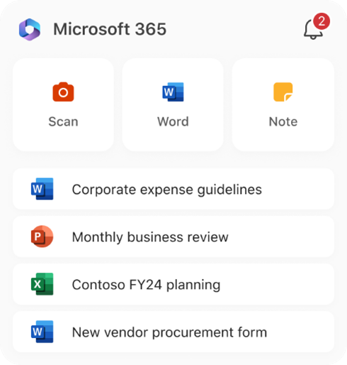 微软Microsoft 365推出多项新功能：浏览器扩展、iOS小组件等