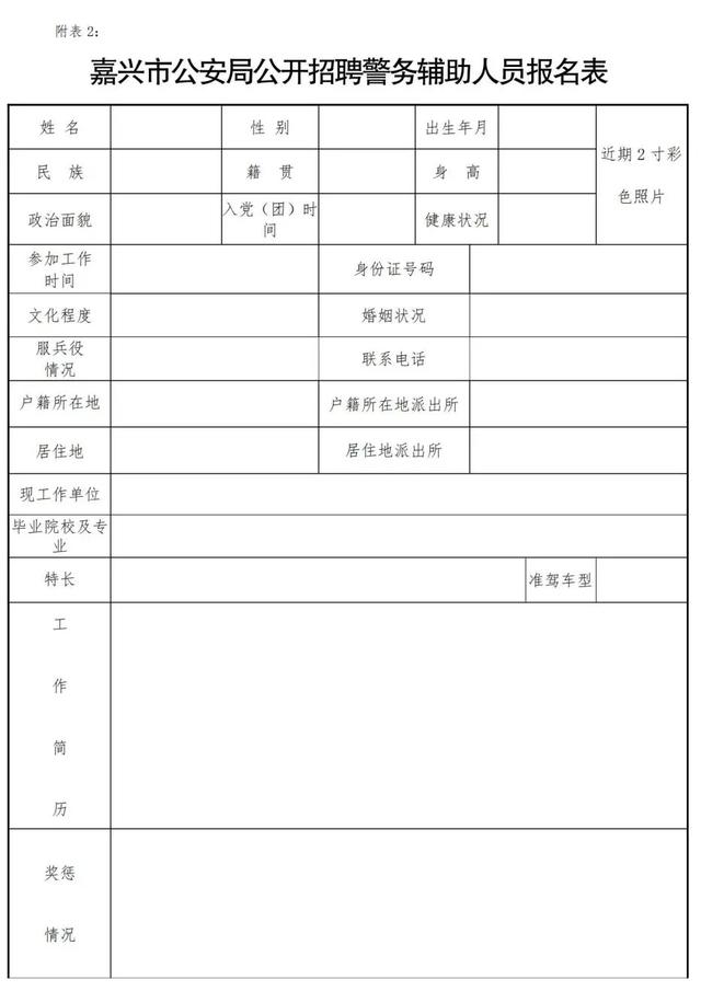 公安局招聘106人！报名已开始！