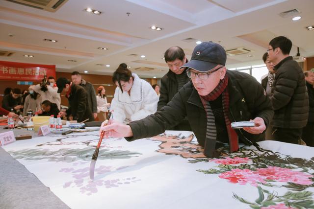 有爱无碍，杭州市文广旅游局组织开展书画惠民活动