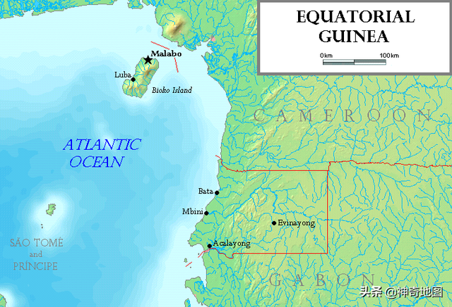 乱谈岛屿（55）比奥科（Bioko）赤道几内亚在哪里