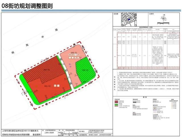 浦东这两个街坊的规划拟局部调整，来看详情