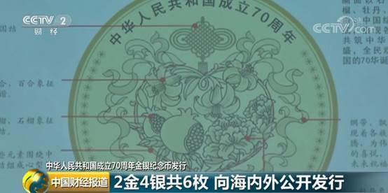 最高面值2000元！中华人民共和国成立70周年金银纪念币发行：2金4银，体现三大主题→