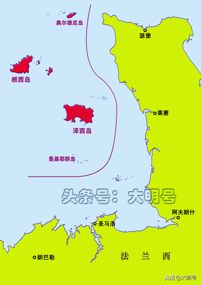 海峡群岛距离法国只有二十多公里，为何却是英国的地盘