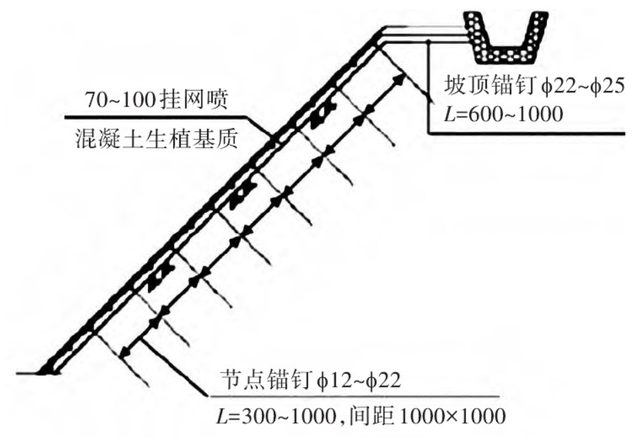 岩石陡坡绿化的关键技术及其在高速公路中的应用