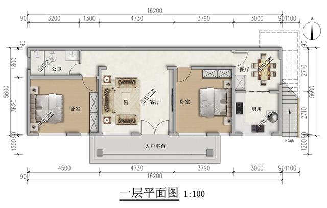 10套一层农村小平房，功能齐全造价低，一套更比一套美