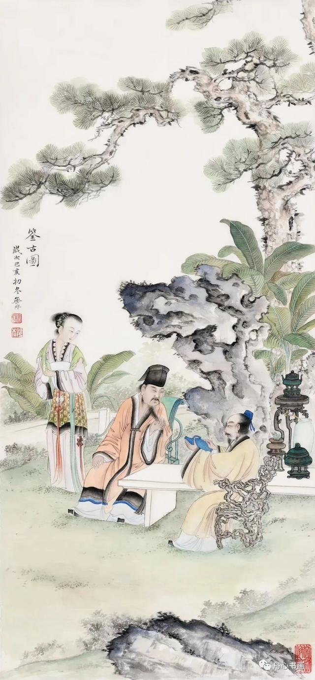 温润典雅，入古出新｜仿古人物画家杨樱