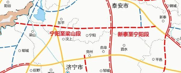 山东又一段高速通车！途经新泰、宁阳、汶上、东平、梁山五个县