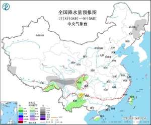 寒潮南下江南多地迎今冬来最冷白天 云贵川等地仍有雨雪