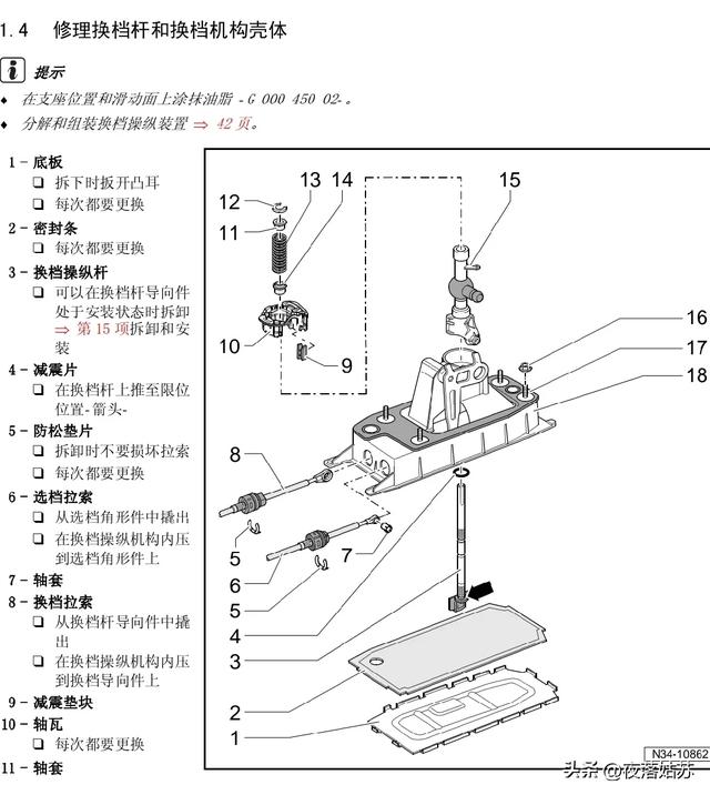 大众手动档无法挂挡 挂挡把与拉线脱落 应急处理方法和维修宝典