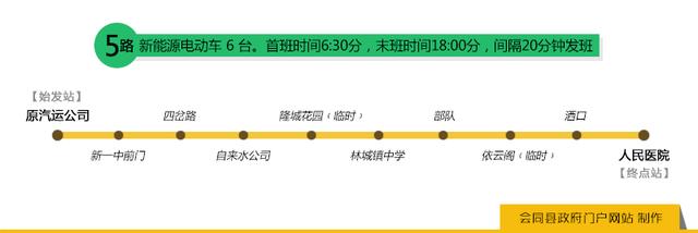 湖南省怀化市会同县公交线路清单