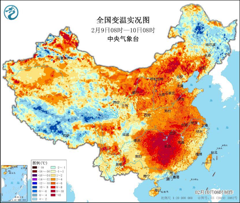 新冷空气影响我国 中东部将有雨雪天气南方伴有春雷