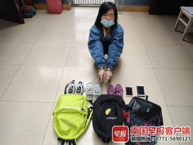 身穿校服，戴着口罩！南宁一35岁女子假扮学生盗窃