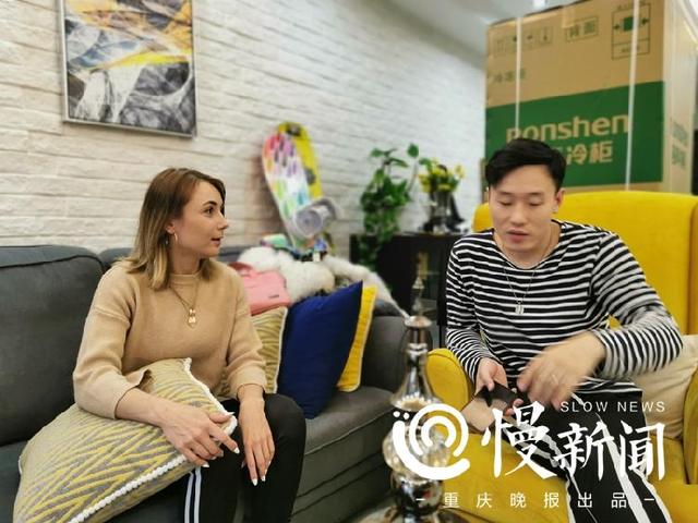 乌克兰美女成重庆媳妇 爱做中国菜能说地道重庆话