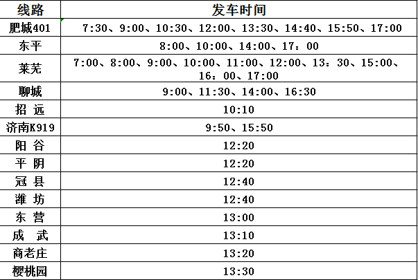 12月9日起！泰安汽车总站恢复运营