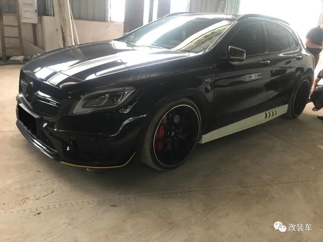 潮州车友的梅赛德斯-AMG GLA45，把玩车当副业就是爽