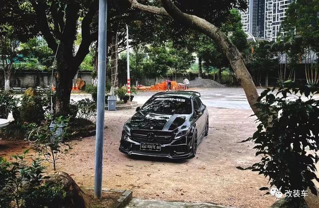 潮州车友的梅赛德斯-AMG GLA45，把玩车当副业就是爽